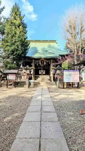 上目黒氷川神社の本殿