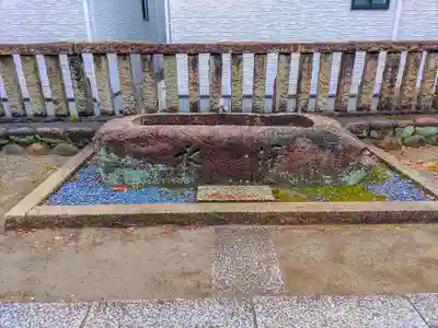 熊野社(新生)の手水舎