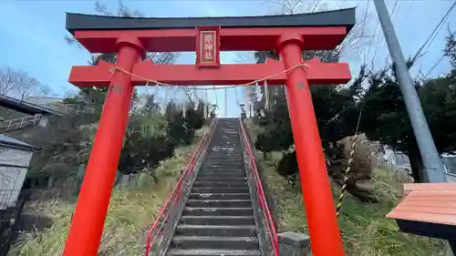 紫神社の鳥居