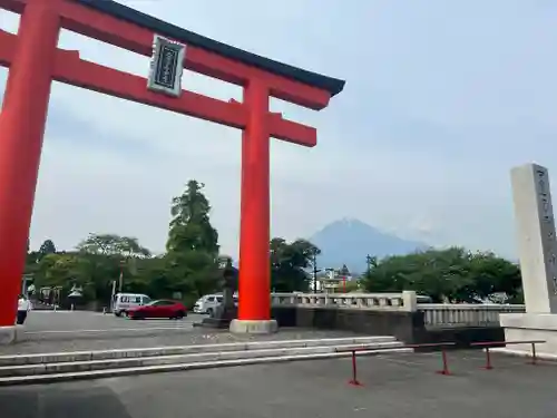 富士山本宮浅間大社の鳥居