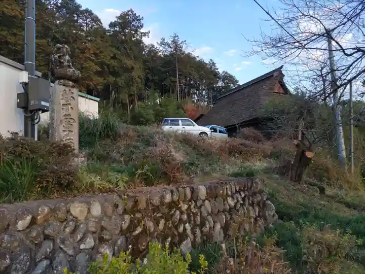 (もと)海蔵院 ・小曽木一丁目会館の山門・神門