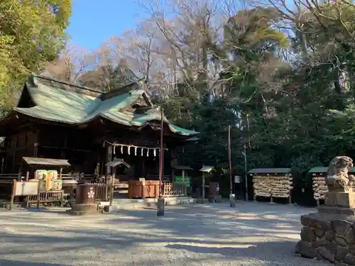 谷保天満宮の本殿・本堂