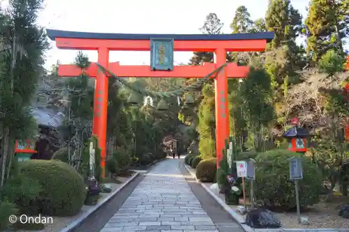 霊山寺の鳥居