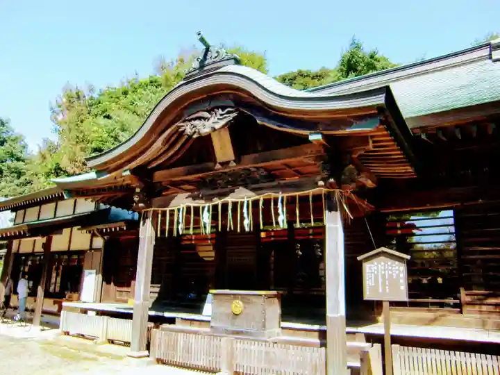 畑子安神社の本殿・本堂