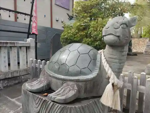 亀有香取神社の狛犬