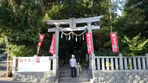 越木岩神社の鳥居