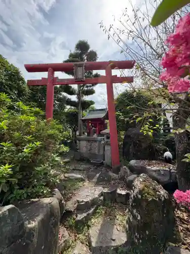 わたぼうし稲荷神社の鳥居