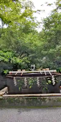 鍬山神社の手水舎