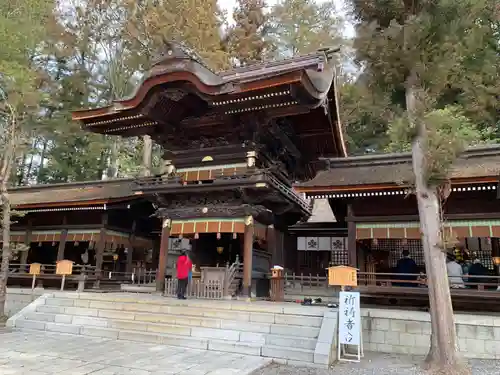 諏訪大社下社秋宮の本殿・本堂