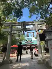 多摩川浅間神社の鳥居