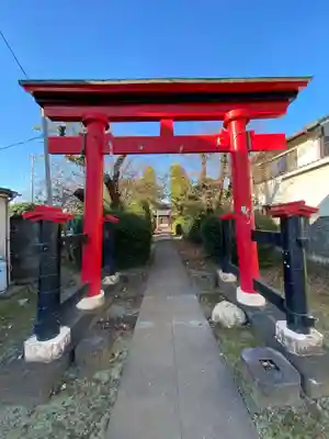 氷川神社の鳥居