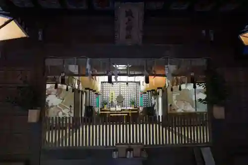 城上神社の本殿