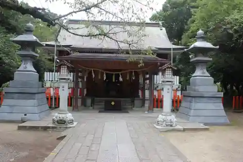息栖神社の本殿・本堂