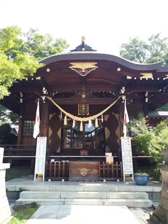 行田八幡神社の本殿・本堂