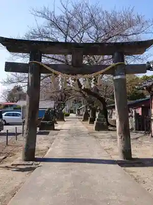 前玉神社の鳥居