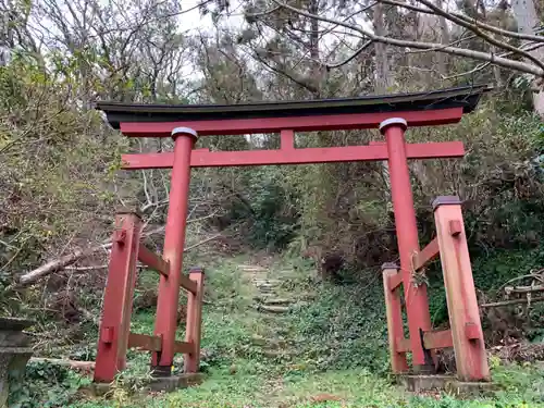 浅間神社の鳥居
