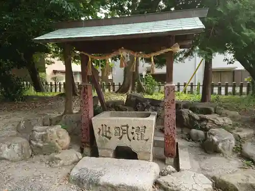 星宮社の手水舎