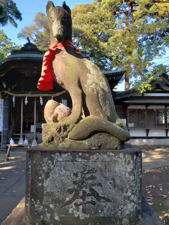 久我山稲荷神社の狛犬