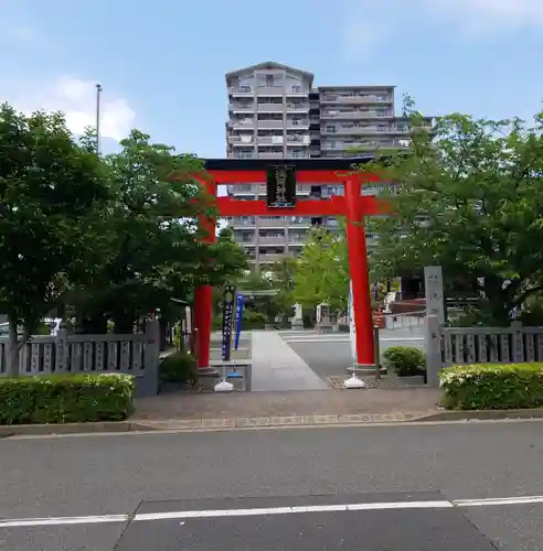 亀戸浅間神社の鳥居