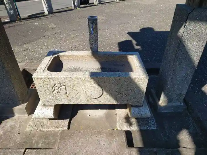 本町稲荷神社の手水舎