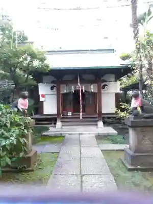 於岩稲荷田宮神社の本殿・本堂