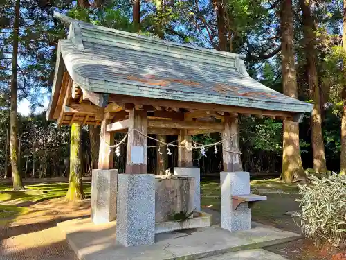 飯倉神社の手水舎