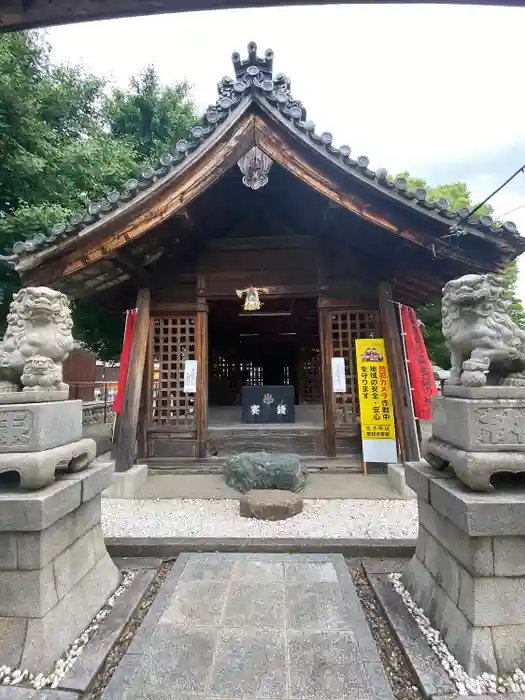 神明社（荒子神明社）の本殿