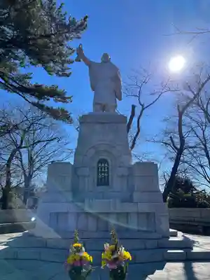 池上本門寺の像