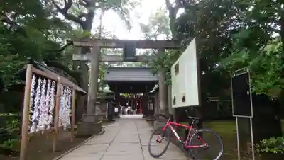赤坂氷川神社の鳥居