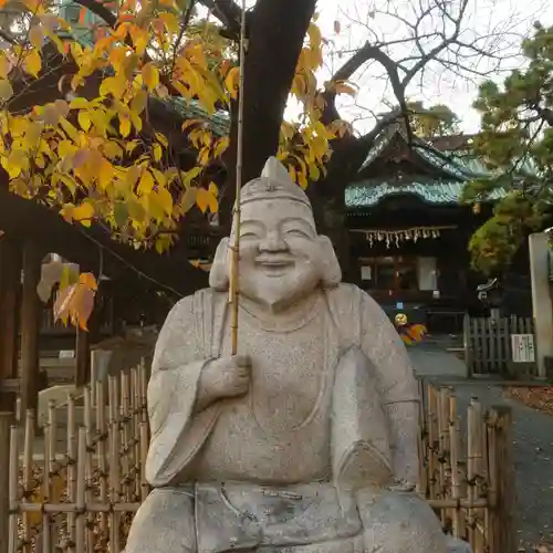 荏原神社の像