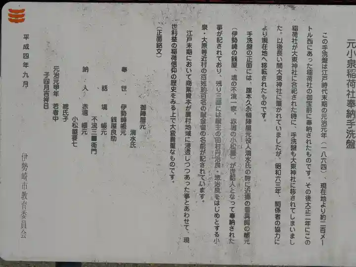 小泉稲荷神社のその他建物