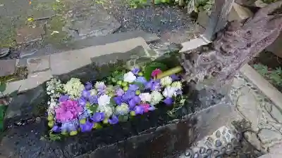 柳津虚空蔵尊 寳性院の手水舎