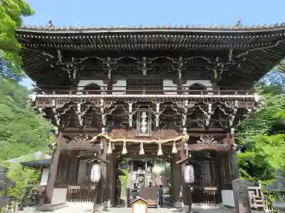 善峯寺の山門・神門