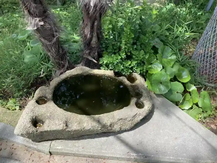 天王神社の手水舎