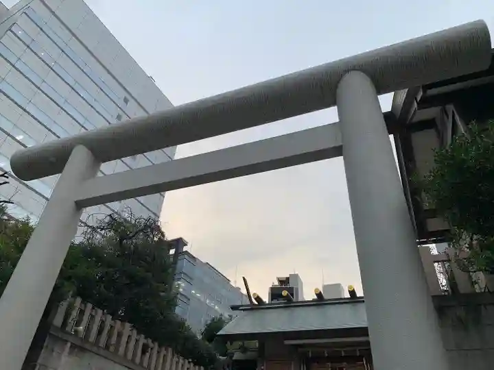 芝大神宮の鳥居