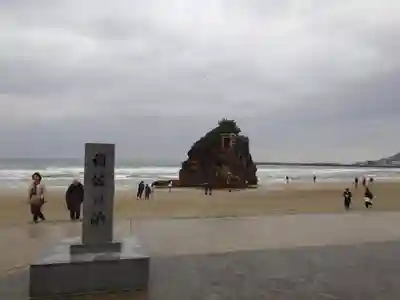 稲佐の浜　弁天島(島根県)