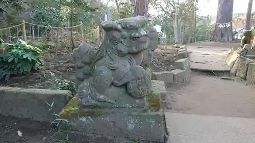鶴峯八幡宮の狛犬