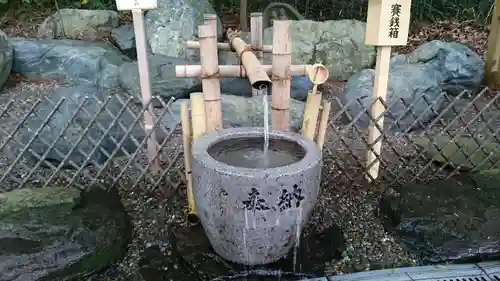 千歳神社の手水舎