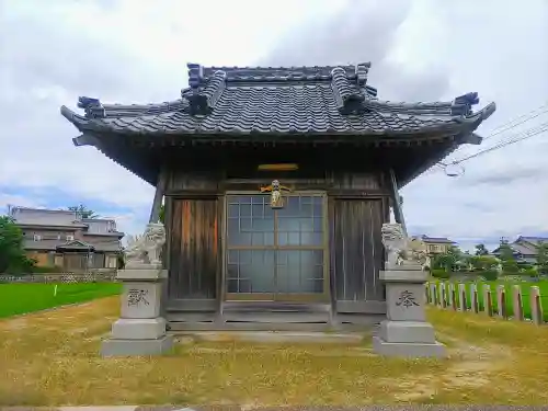 津島社の本殿・本堂