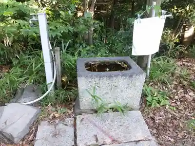 津島社（堀之内津島社）の手水舎