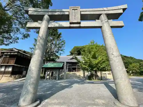 甲宗八幡宮の鳥居