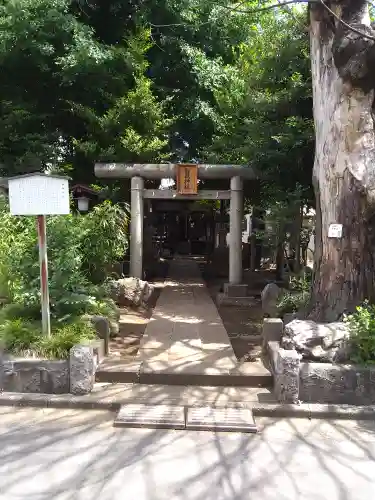 御嶽神社の鳥居