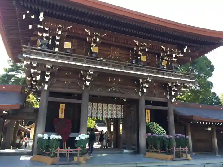 明治神宮の山門・神門