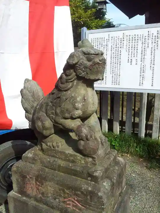 町田天満宮の狛犬