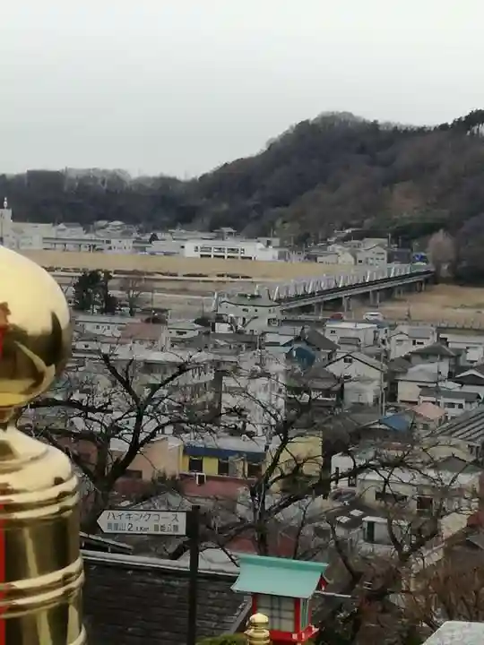 足利織姫神社の景色