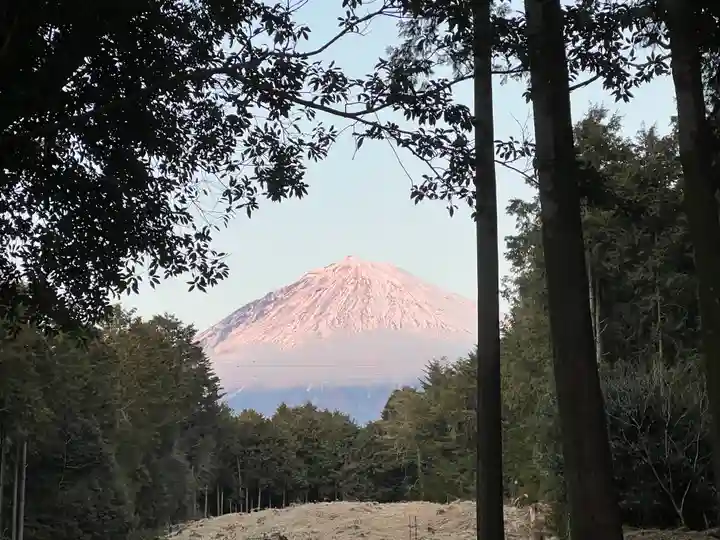 山宮浅間神社の景色