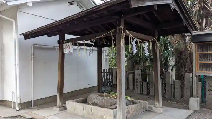 安居神社の手水舎