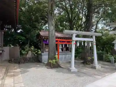 多摩川浅間神社の鳥居