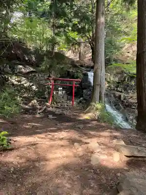 母の白滝神社(山梨県)