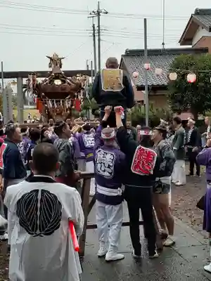 大生郷天満宮のお祭り